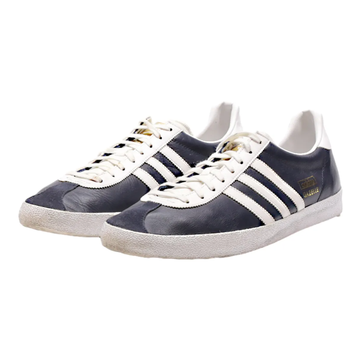 ADIDAS Gazelle Sneaker Trainers Blue Leather Mens UK 13