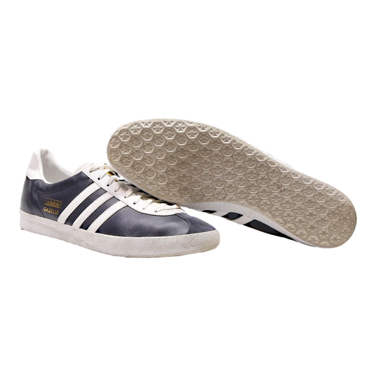 ADIDAS Gazelle Sneaker Trainers Blue Leather Mens UK 13