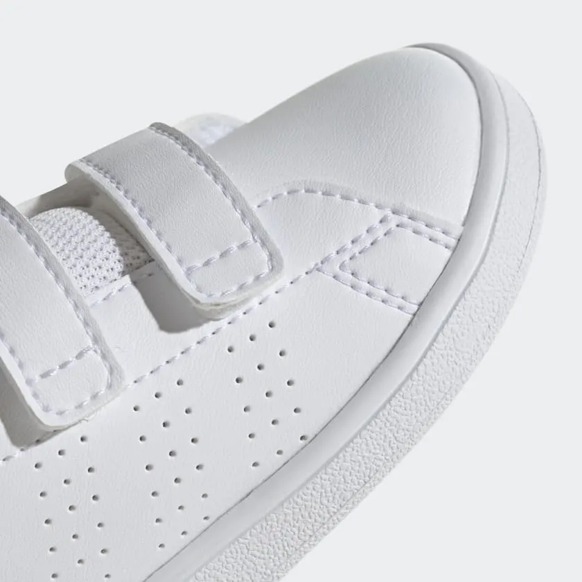 ADIDAS INFANT ADVANTAGE I - WHITE/PINK
