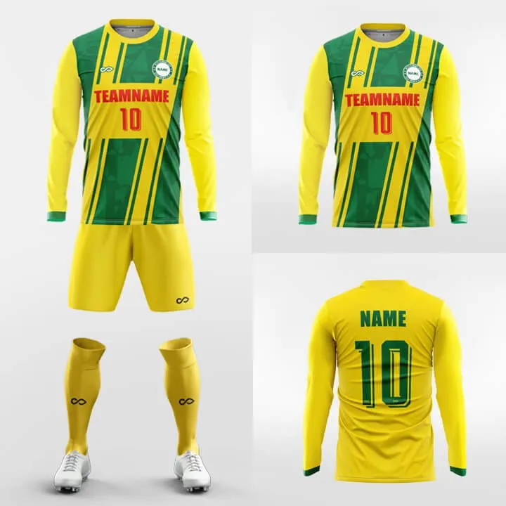 Affirmative- Men's Sublimated Long Sleeve Football Kit