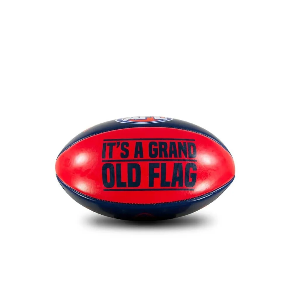 AFL PVC Mascot Football - Melbourne Demons - 20cm Ball