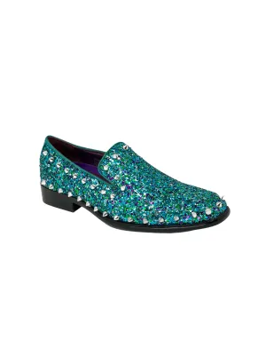 After Midnight 6769 Turquoise Multi