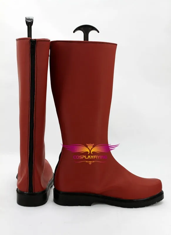 Anime Comics ONE PUNCH MAN Saitama Cosplay Shoes Boots Custom Made for Adult Men and Women Halloween Carnival