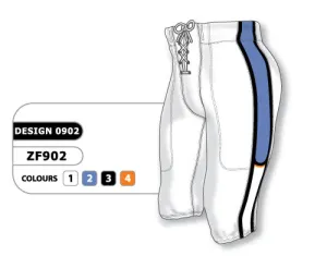 Athletic Knit Custom Sublimated Football Pant Design 0902