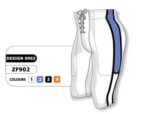 Athletic Knit Custom Sublimated Football Pant Design 0902