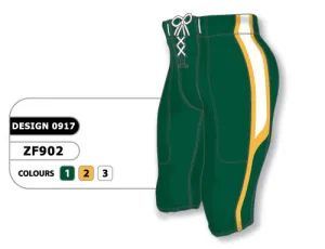 Athletic Knit Custom Sublimated Football Pant Design 0917