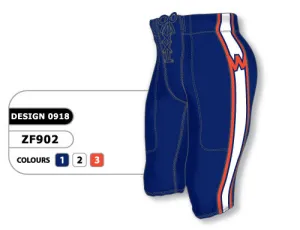 Athletic Knit Custom Sublimated Football Pant Design 0918