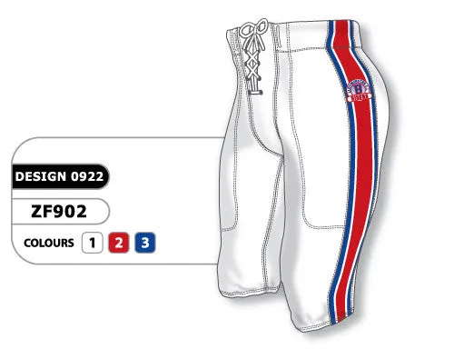 Athletic Knit Custom Sublimated Football Pant Design 0922