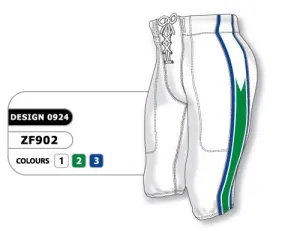 Athletic Knit Custom Sublimated Football Pant Design 0924