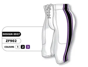 Athletic Knit Custom Sublimated Football Pant Design 0927