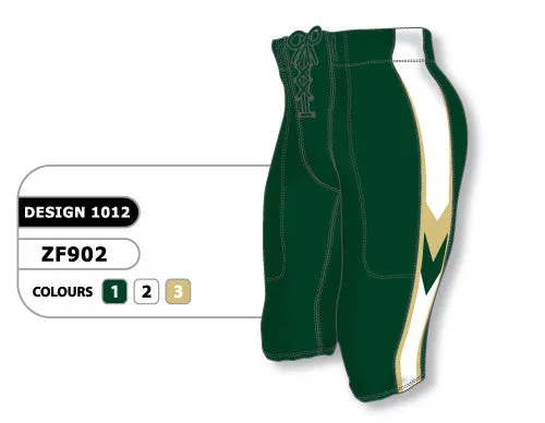Athletic Knit Custom Sublimated Football Pant Design 1012