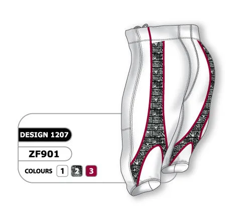 Athletic Knit Custom Sublimated Football Pant Design 1207