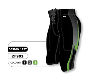 Athletic Knit Custom Sublimated Football Pant Design 1227