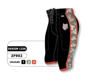Athletic Knit Custom Sublimated Football Pant Design 1236