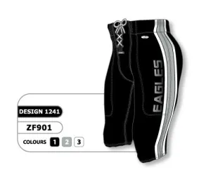Athletic Knit Custom Sublimated Football Pant Design 1241