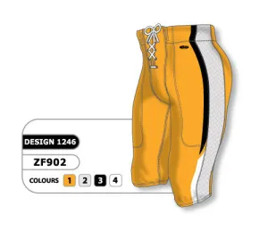 Athletic Knit Custom Sublimated Football Pant Design 1246