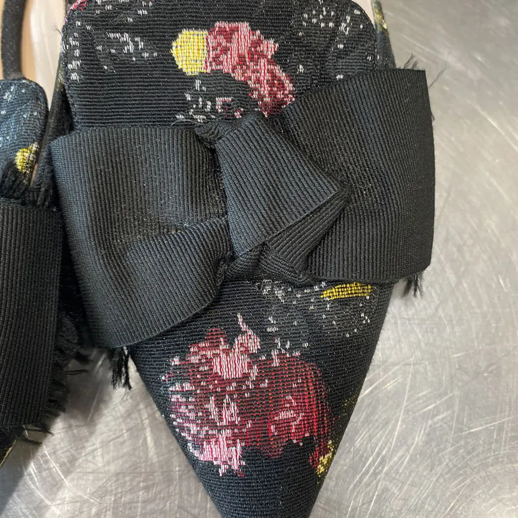 Club Monaco floral mules 39.5