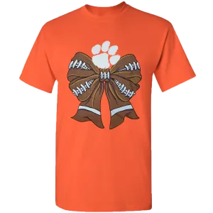 COLLEGE- CLEMSON - 4 - CLEMSON FOOTBALL BOW - ORANGE