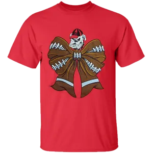 COLLEGE- GEORGIA - 4 - GEORGIA FOOTBALL BOW - RED