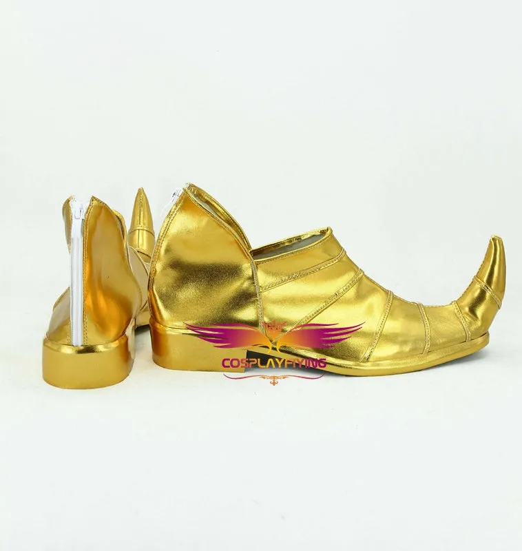 Comics Anime JoJo's Bizarre Adventure Stardust Crusaders DIO Cosplay Shoes Boots Custom Made for Adult Men and Women Halloween Carnival