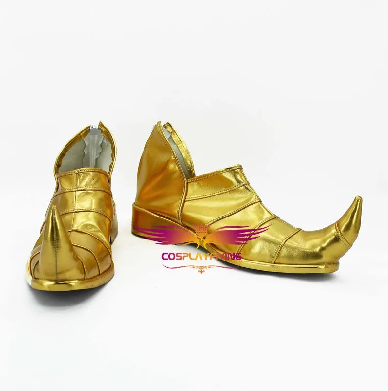 Comics Anime JoJo's Bizarre Adventure Stardust Crusaders DIO Cosplay Shoes Boots Custom Made for Adult Men and Women Halloween Carnival