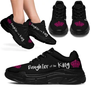 Daughter Of The King God's Princess Bible Verse Inspired Art Mesh Fabric Walking Sneakers