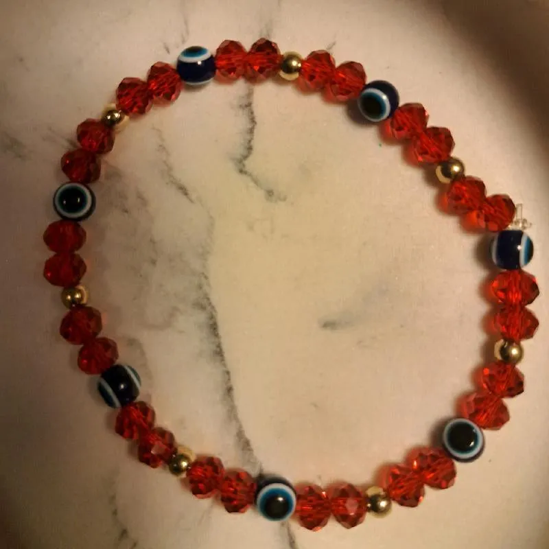 Evileye with Multi Color Beads