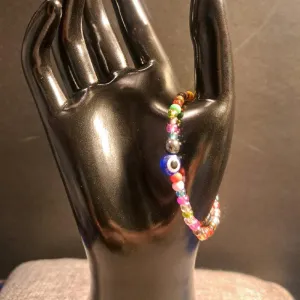 Evileye with Multi Color Beads