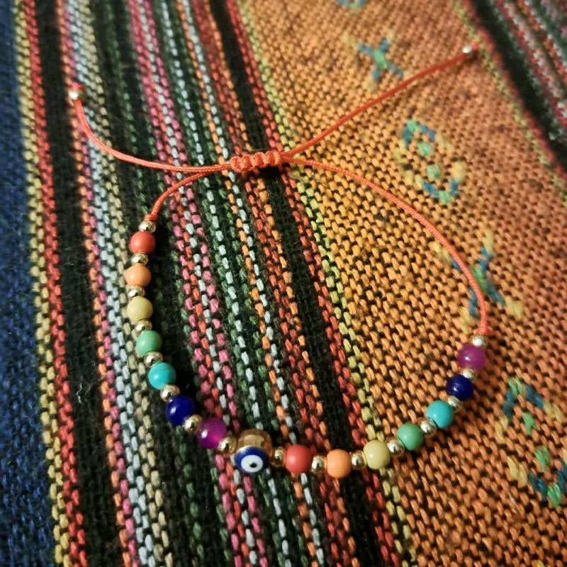 Evileye with Multi Color Beads