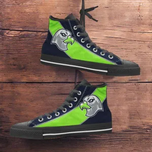 Fan Art Seattle Canvas High Top Shoes