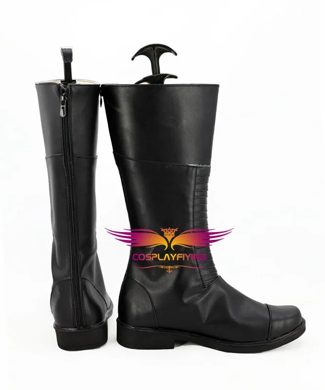 Fantastic Four Inhumans Black Bolt Blackagar Boltagon Cosplay Shoes Boots Custom Made for Adult Men and Women