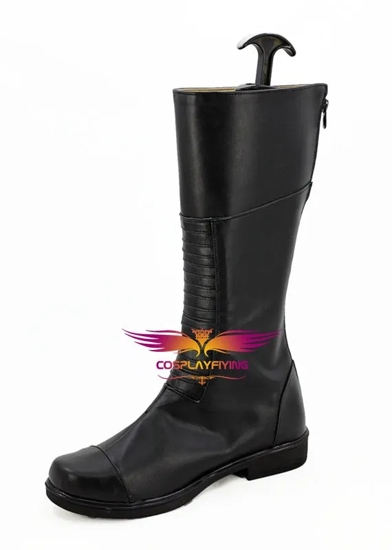 Fantastic Four Inhumans Black Bolt Blackagar Boltagon Cosplay Shoes Boots Custom Made for Adult Men and Women