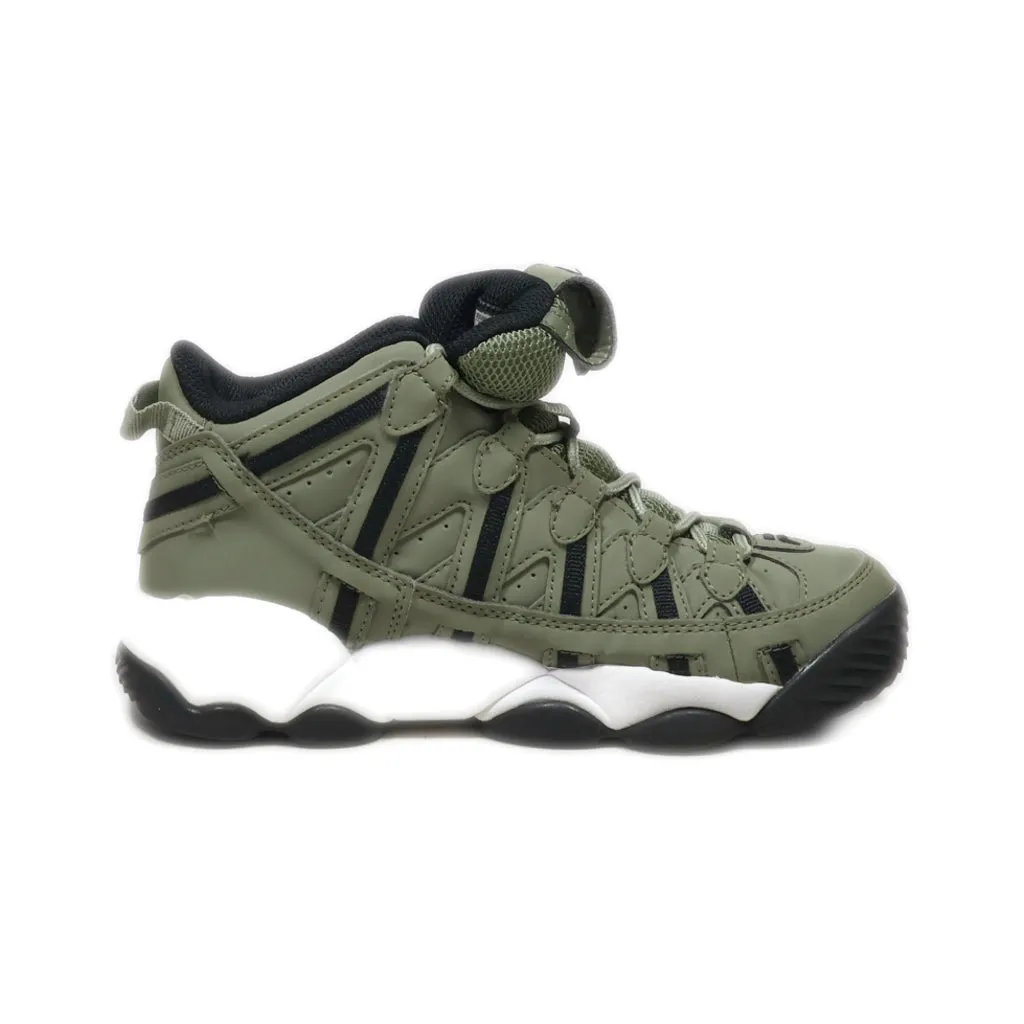 Fila Stackhouse Spaghetti Sport Shoes Leather Green Colour For Women