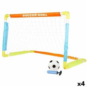 Football Goal Colorbaby 100 x 60 x 60 cm (4 Units)