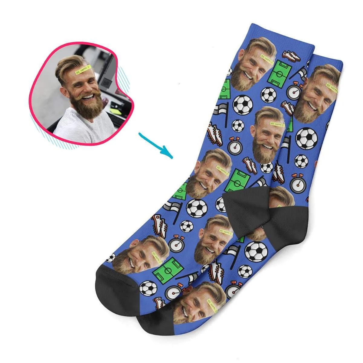 Football Personalized Socks