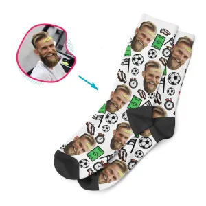 Football Personalized Socks