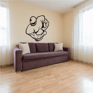 Football Player Wall Decal - Vinyl Decal - Car Decal - CDS054