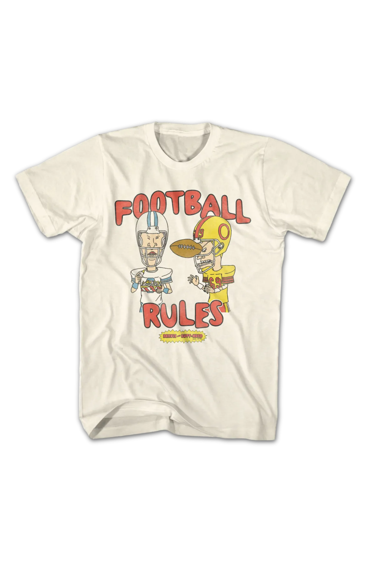 Football Rules Beavis And Butt-Head T-Shirt