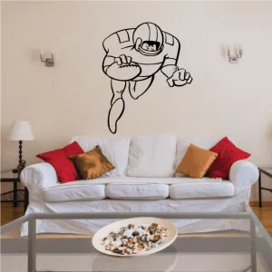 Football Wall Decal - Vinyl Decal - Car Decal - Bl024