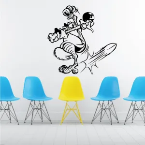 Football Wall Decal - Vinyl Decal - Car Decal - Bl046