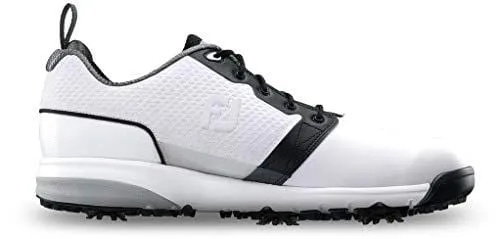 FootJoy Men's ContourFIT-Previous Season Style Golf Shoes White 10.5 M Black, US