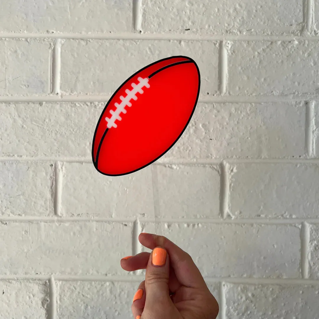 Footy Cake Topper