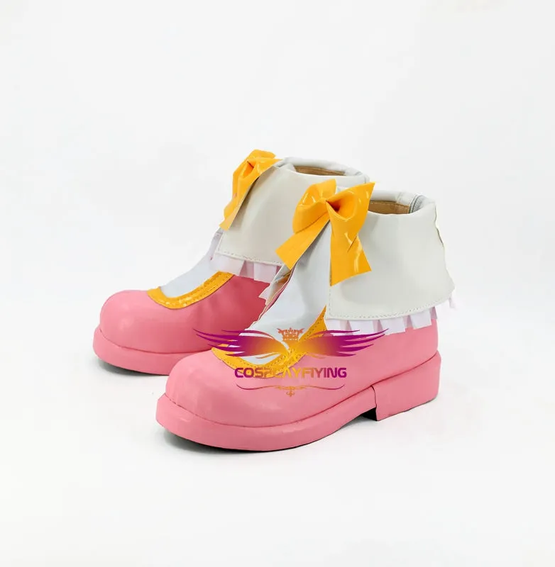 Game Anime Battle Girl High School Michelle Watagi Cosplay Shoes Boots Custom Made for Adult Men and Women Halloween Carnival