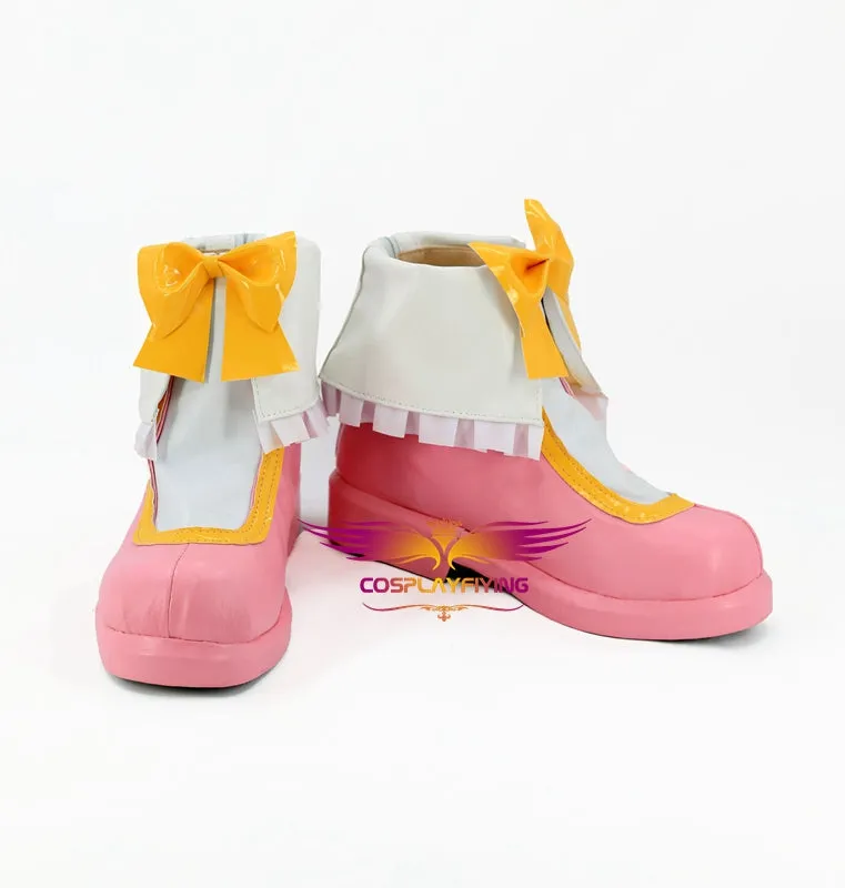 Game Anime Battle Girl High School Michelle Watagi Cosplay Shoes Boots Custom Made for Adult Men and Women Halloween Carnival