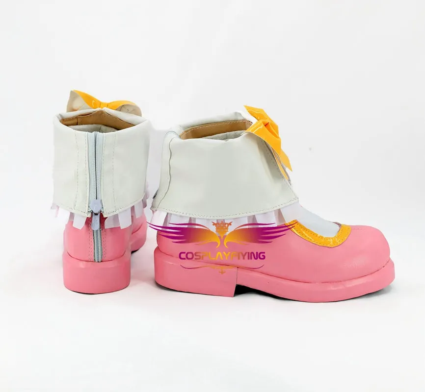 Game Anime Battle Girl High School Michelle Watagi Cosplay Shoes Boots Custom Made for Adult Men and Women Halloween Carnival