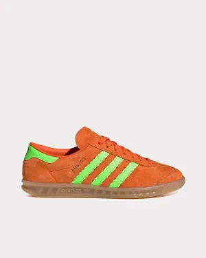 Hamburg 24 Orange / Solar Green / Gum Low Top Sneakers