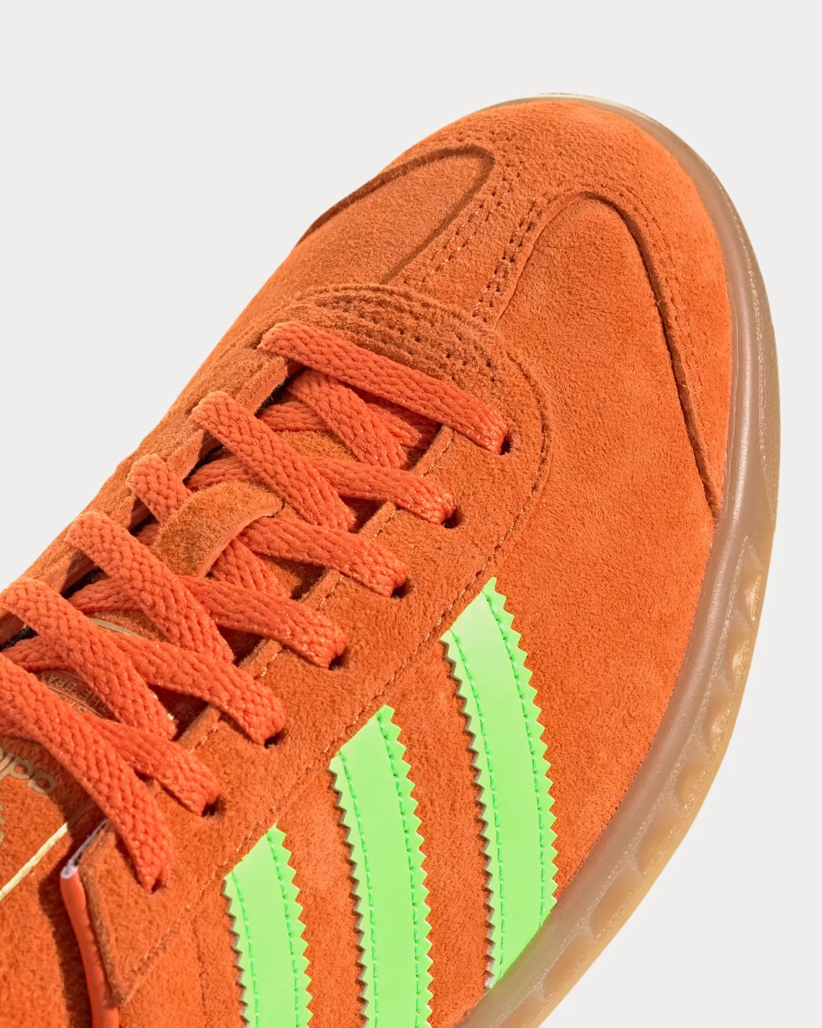 Hamburg 24 Orange / Solar Green / Gum Low Top Sneakers