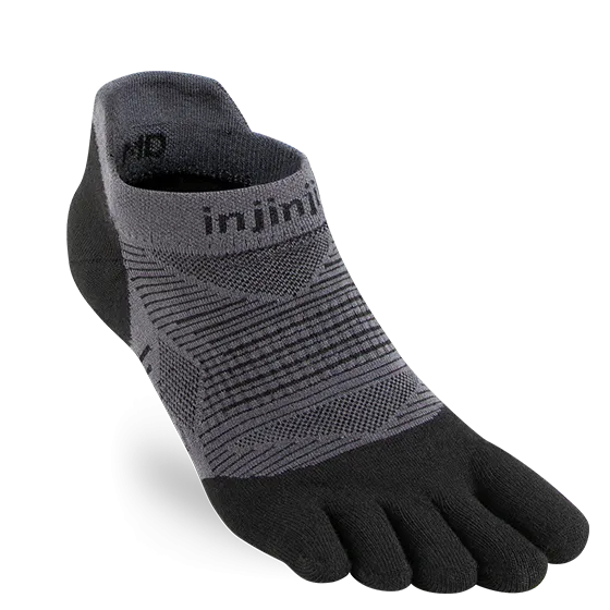 Injinji - Run Lightweight No-Show - Black