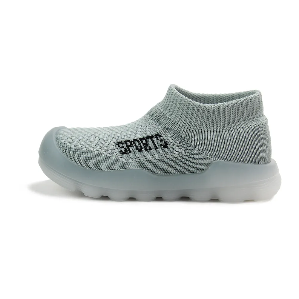 Kids Boys Girls Mesh Breathable Anti-Slip Sneakers Infant First Walking Sock Shoes