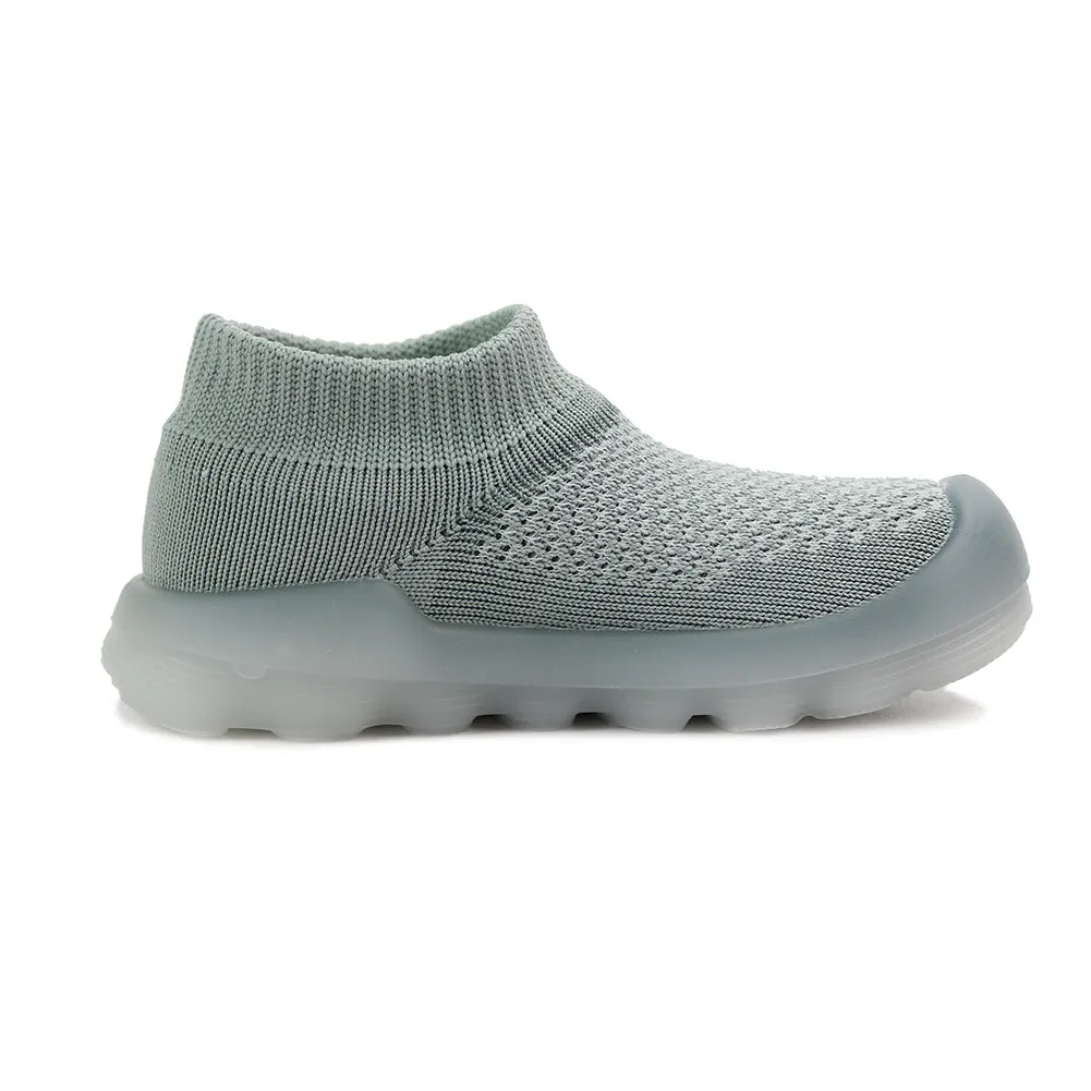 Kids Boys Girls Mesh Breathable Anti-Slip Sneakers Infant First Walking Sock Shoes